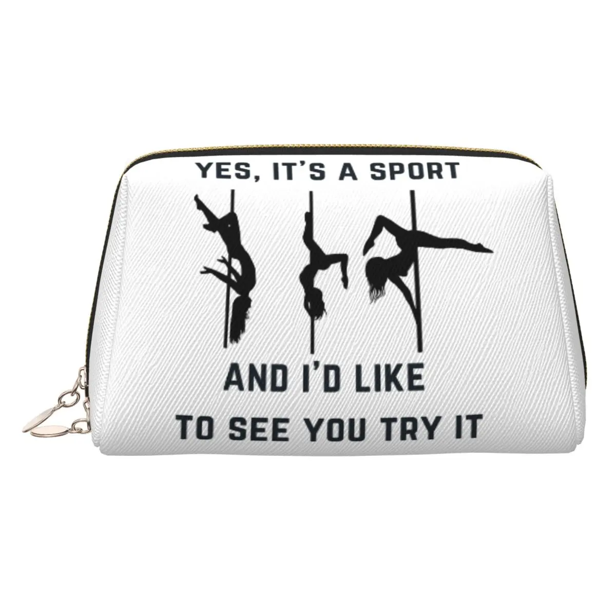 

Yes, It's A Sport - Pole Dance Design Женская косметичка Дорожный органайзер для макияжа Сумка для хранения туалетных принадлежностей Dopp Kit Box