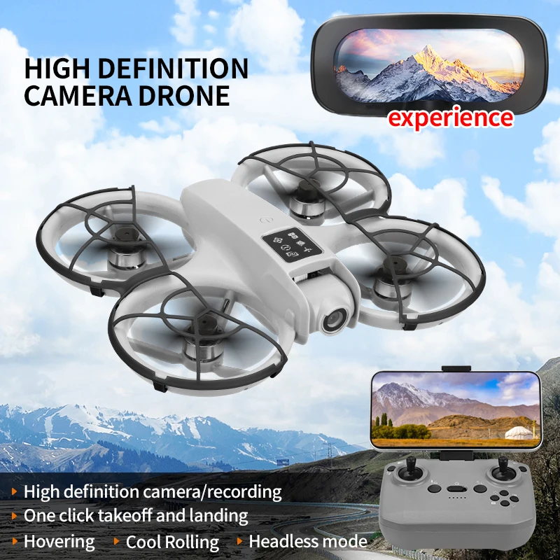 2.4G RC 드론 FPV 실시간 비디오 전송 카메라 드론 쿼드콥터 장애물 회피 기능 장난감 드론 비행기 소년용 장난감