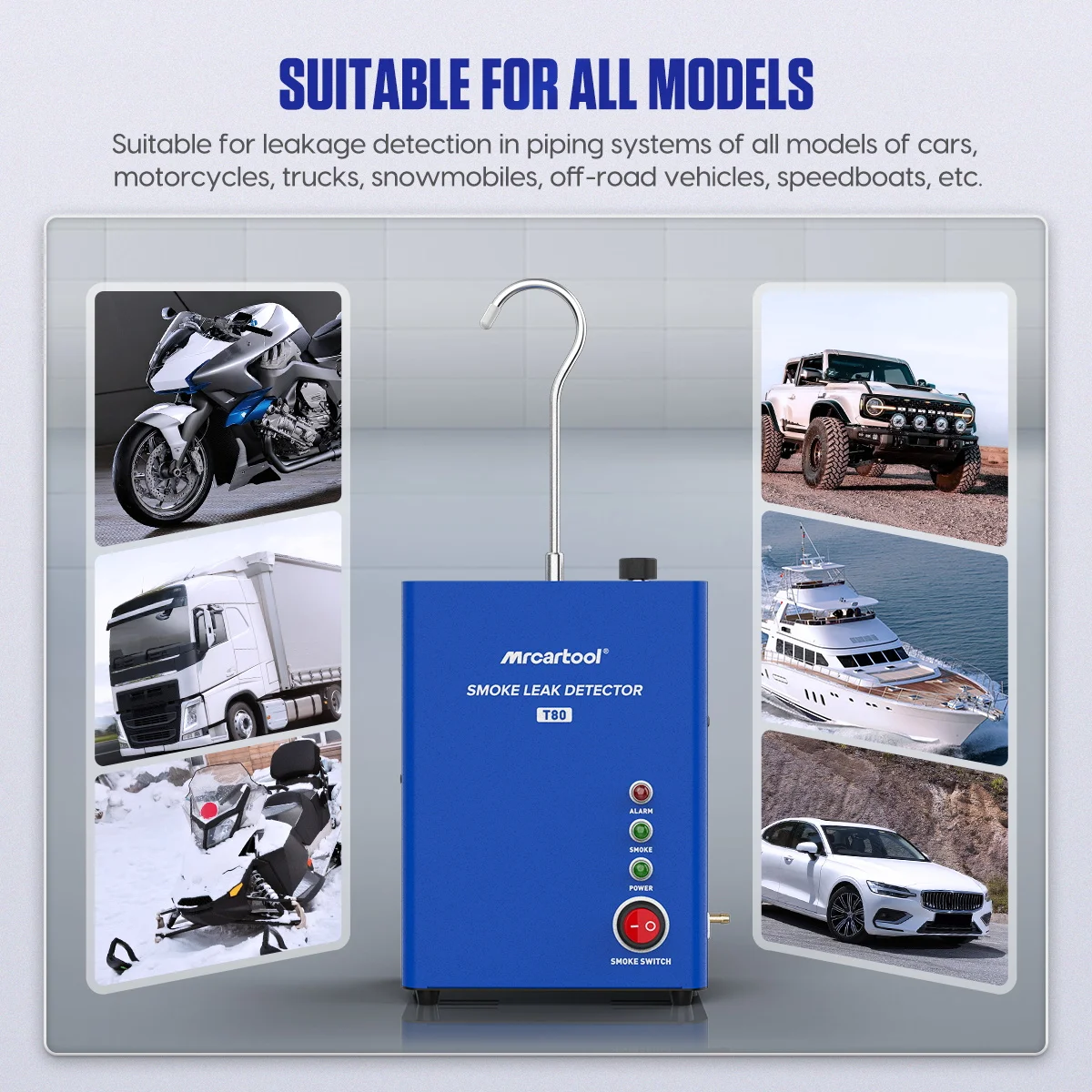 MR CARTOOL Car Smoke Leak Dete - Smoke Leak Detector ulasan dan harga