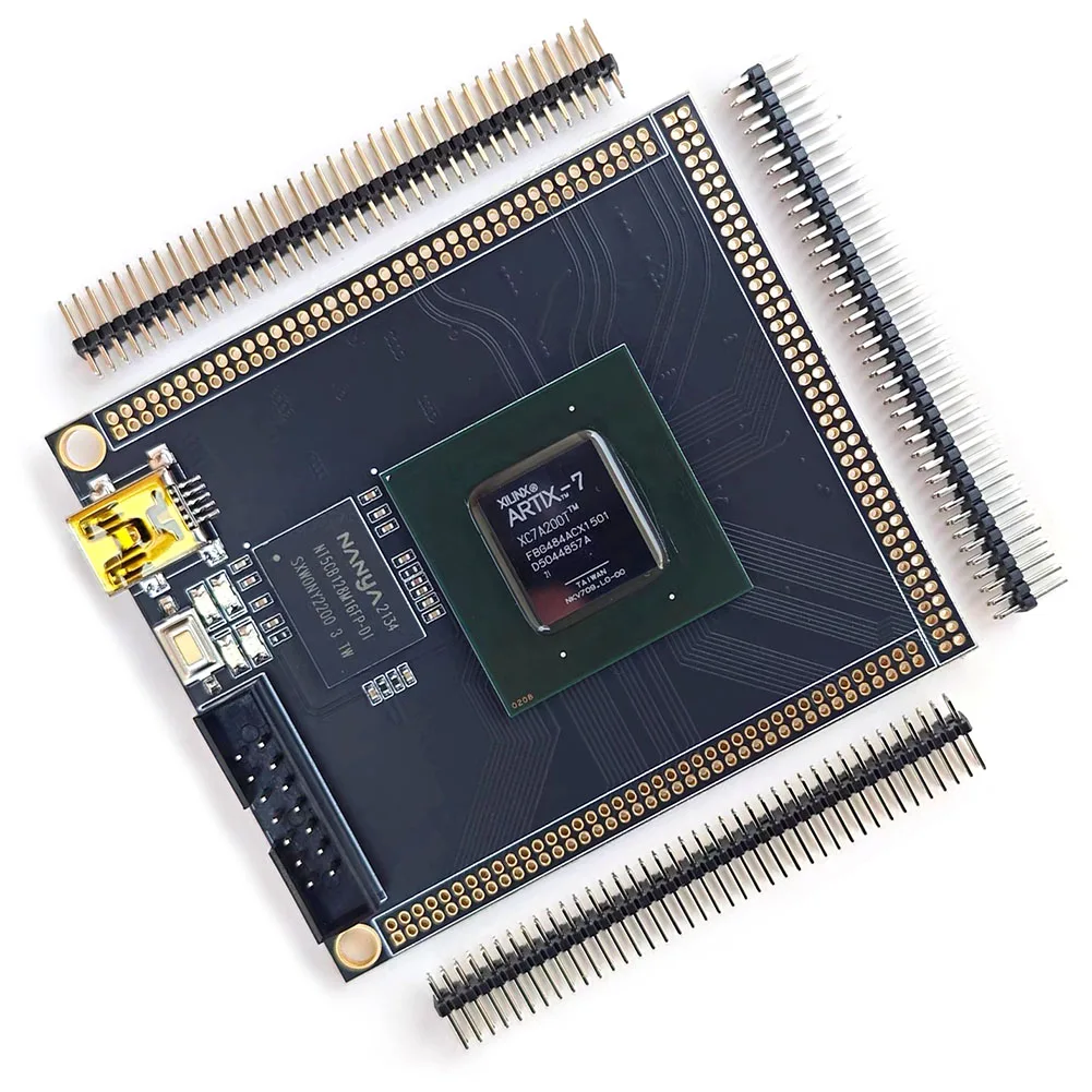 FPGA Development Board XC7A100T XC7A200T FBG484 2Gbit DDR3 128Mbit FLASH LVDS IO