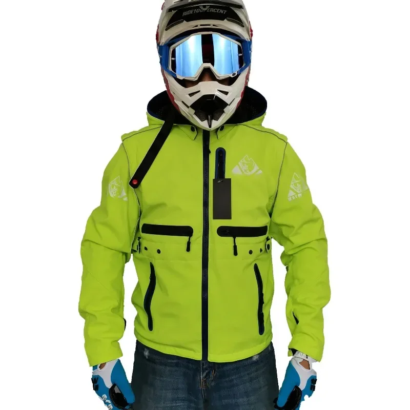 Autumn and winter off-road motorcycle cycling jacket windproof waterproof vest rally suit