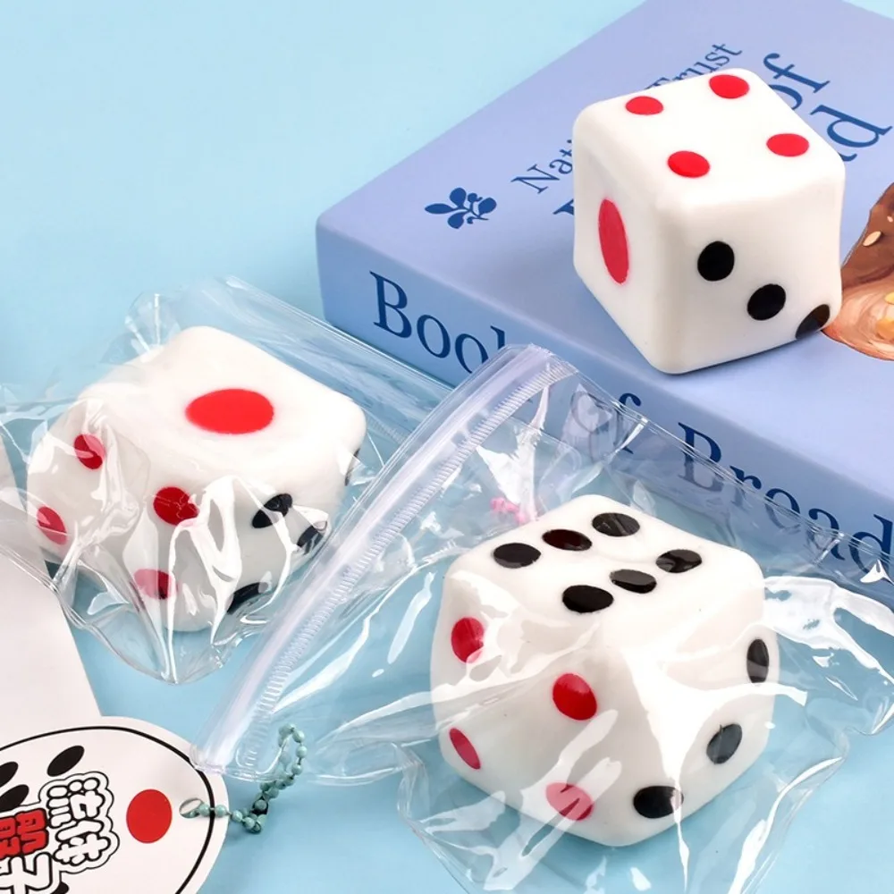 

New Dice Stretchy Toy Antistress Popping Dice Squeeze Toy Anxiety Pressure Relieving Sensory Fidget Toy Kids