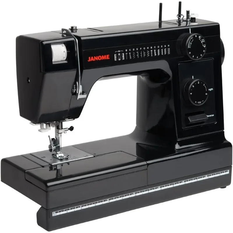 Household sewing machine，Janome HD1000BE HD1000 Black Edition All Metal Body Sewing Machine, one size