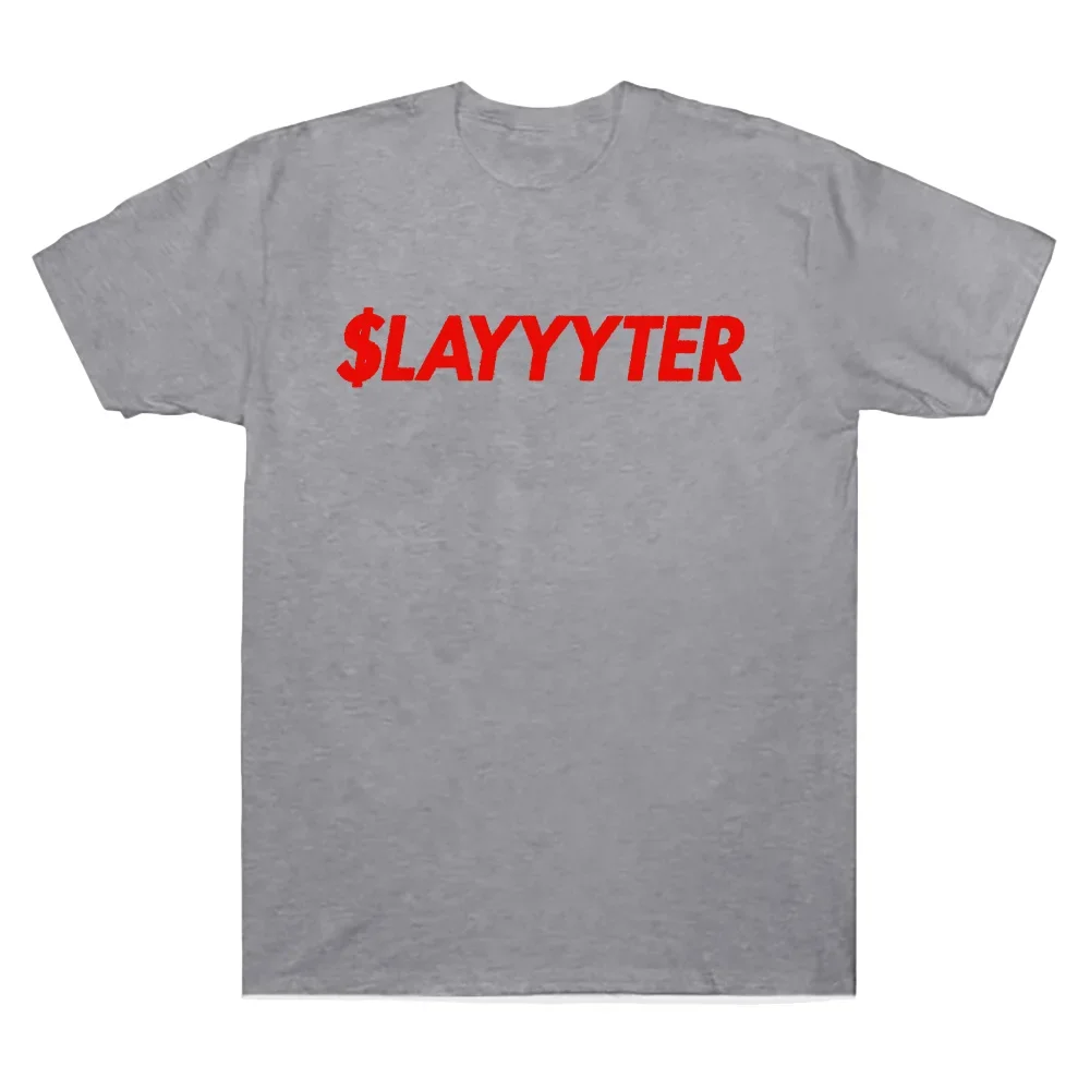 Slayyyter Worst Girl in America Graphic T-shirt Vintage Gothic Alt-Pop Unisex Oversized Crew Neck Cotton Short Sleeve Tee Tops