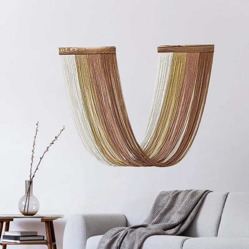 جديد مكرامية نسيج الجدار الشنق بوهو اليدوية زخرفة حرفية كبيرة للنوم غرفة نوم المنزل شقة غرفة الديكور هدية