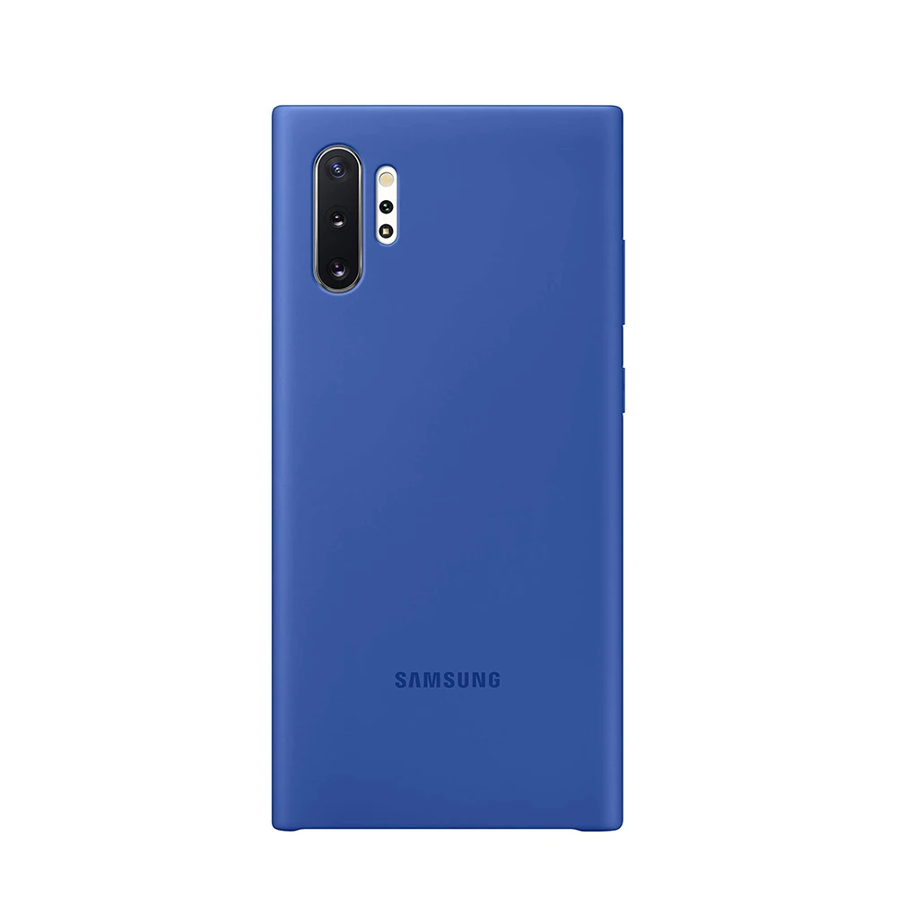 Original For Samsung Silicone Cover EF-PN975 for Galaxy Note 10+ Note 10 Plus Soft Back Shockproof  Silicone Cover