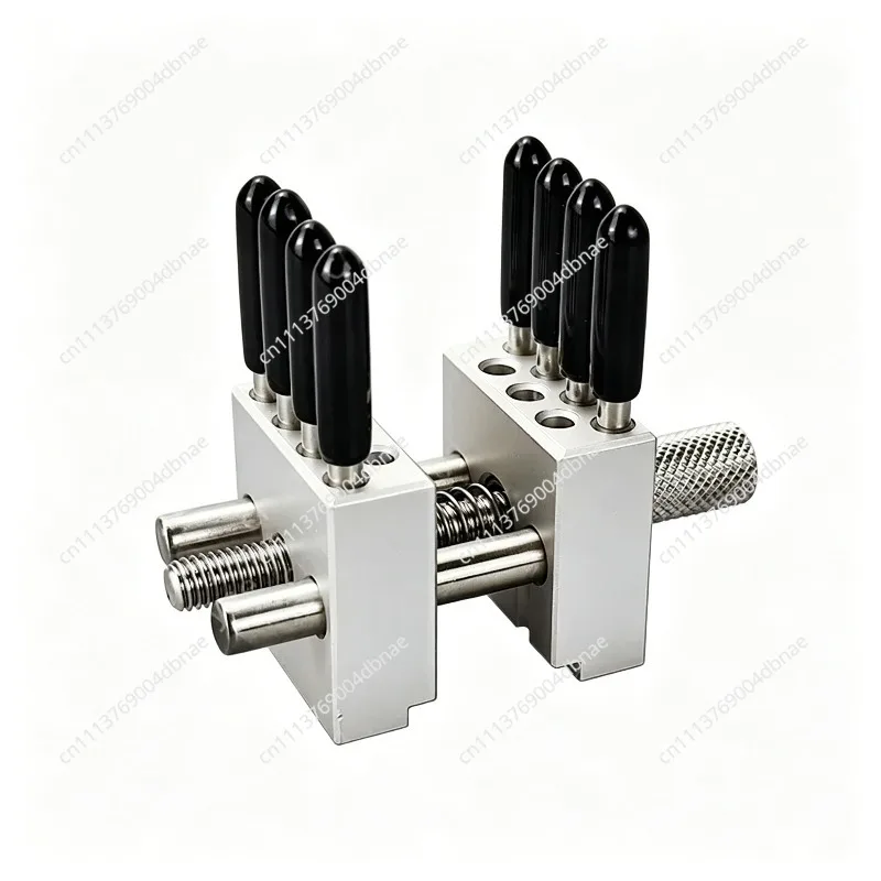 Small metal pliers, up to model coloring and polishing tool hand-held fixture