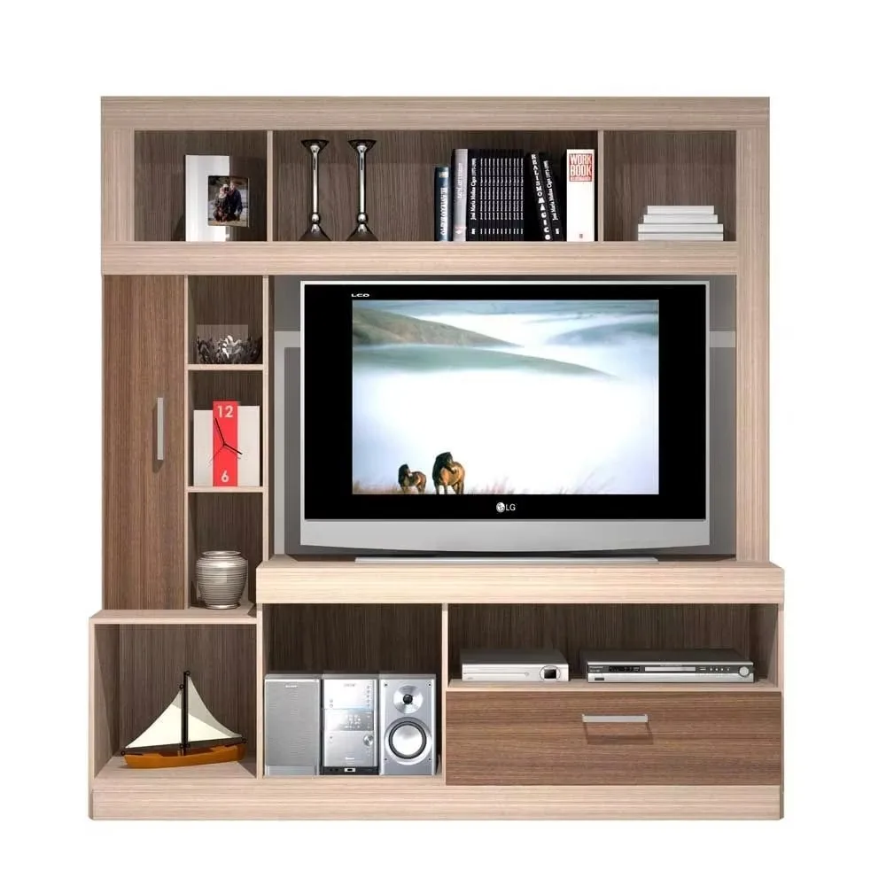 Custom Design Wall Mounted TV Stand Cabinet in Living Room