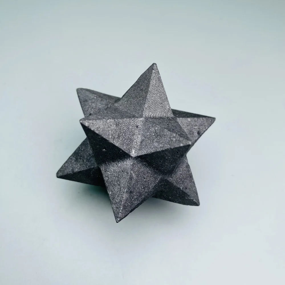 Natural Stone Shungite Merkaba Mineral Quartz Divination Healing Crystal Spiritual Room Decoration Elite Protection Wiccan - Image 5