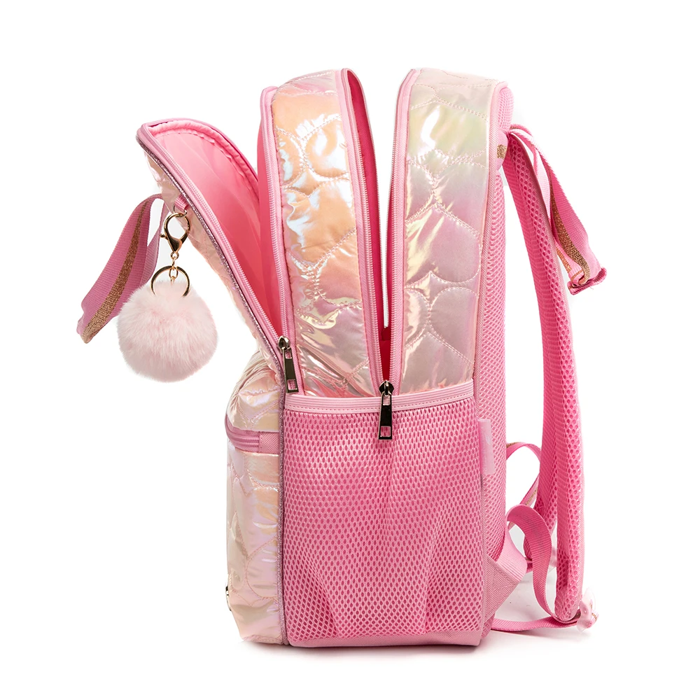 Imagem -06 - Bolsa Escola Eart Shape com Lancheira e Estojo para Meninas Bolsas Roxos Conjunto de 3