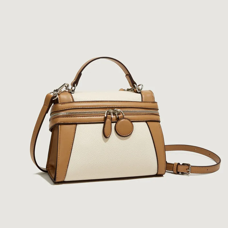 

Luxury Design Shoulder Bags for Women Bag Lady Fashion Brand Underarm Bags High-quality Color Block Leather Small Clutch Handbag