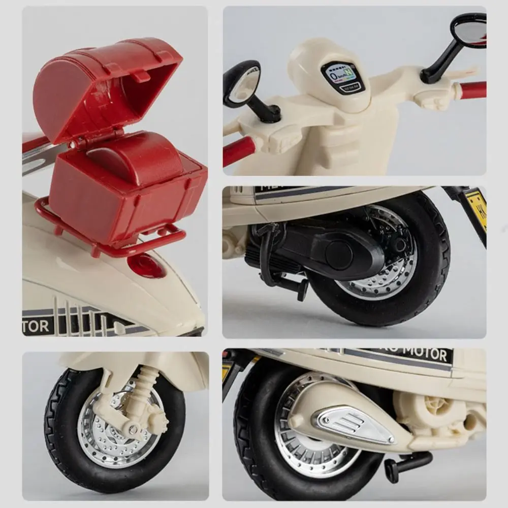 Alloy 1:12 Alloy Motorcycle Model Diecasts Vehicle Early Learning Retro Motorcycles Cars Toys Collection Crafts