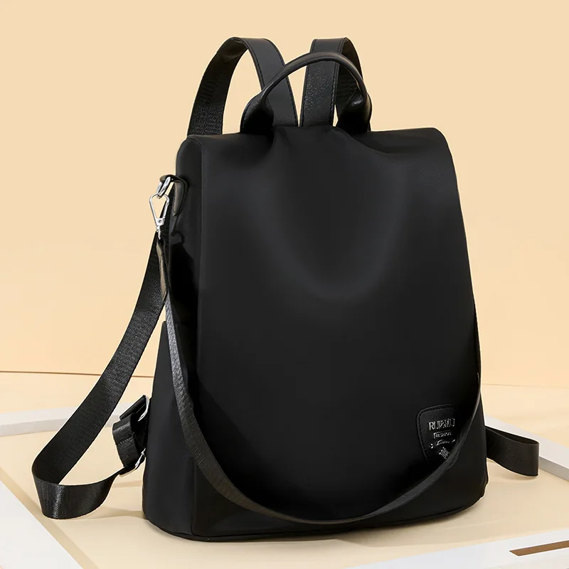Fashionable Oxford Cloth Women's Backpack Large Capacity Travel Storage Bag Lightweight and Durable Backpac