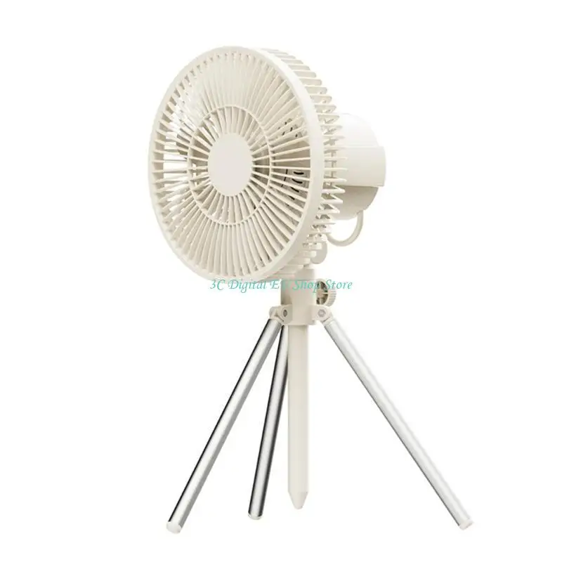 

E74D Portable Camping Fan Rechargeable Multifunctional Mini Fan Outdoor Camping