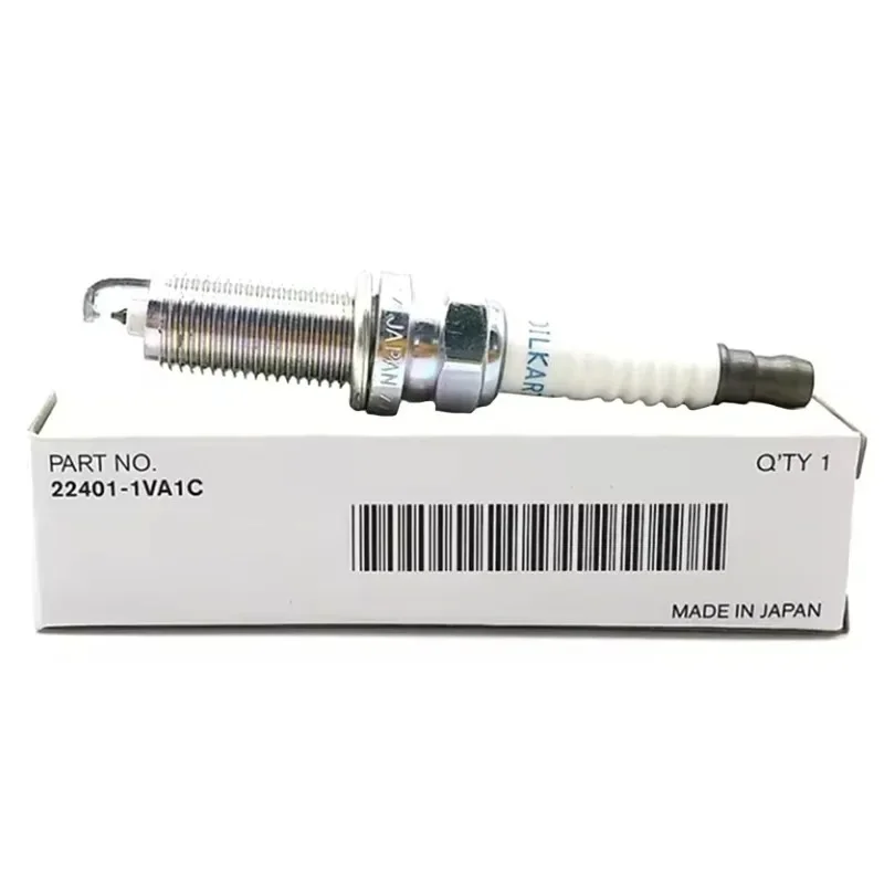 

4/6pcs 22401-1VA1C DILKAR7D11H Dual Iridium Spark Plug For Nissan Qashqai Rogue 2.0L 2017 X-TRAIL Engine MR20DD MR20DE