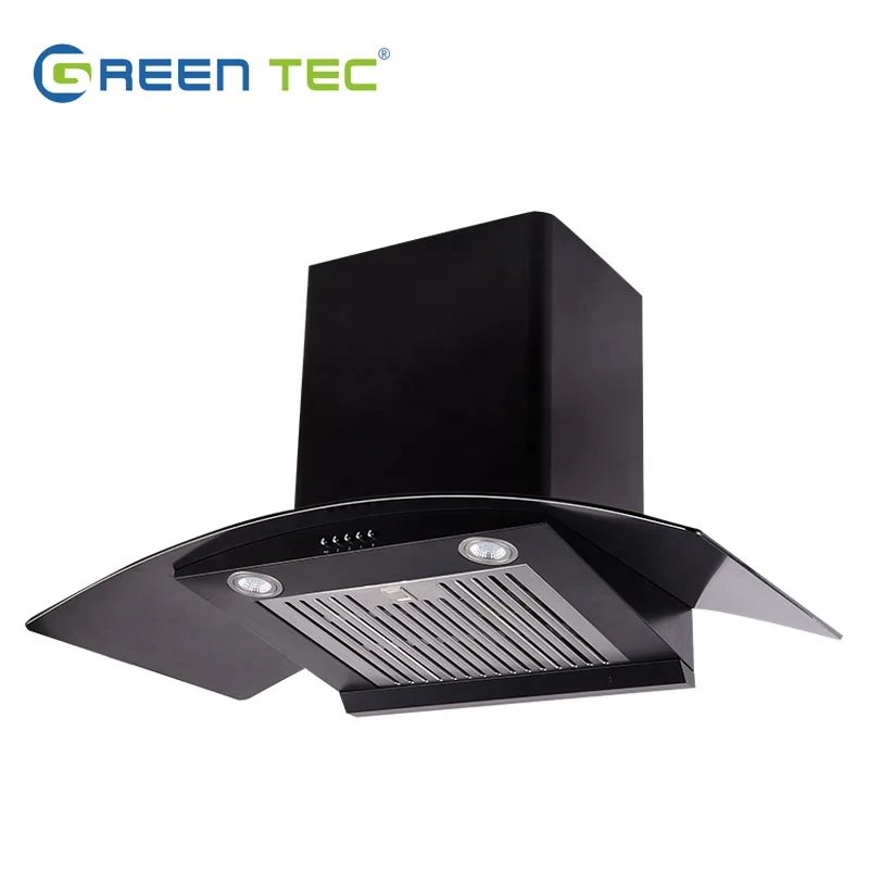 Campana extractora profesional de fábrica, 900mm, 3 velocidades, chimenea de cocina, Campana extractora