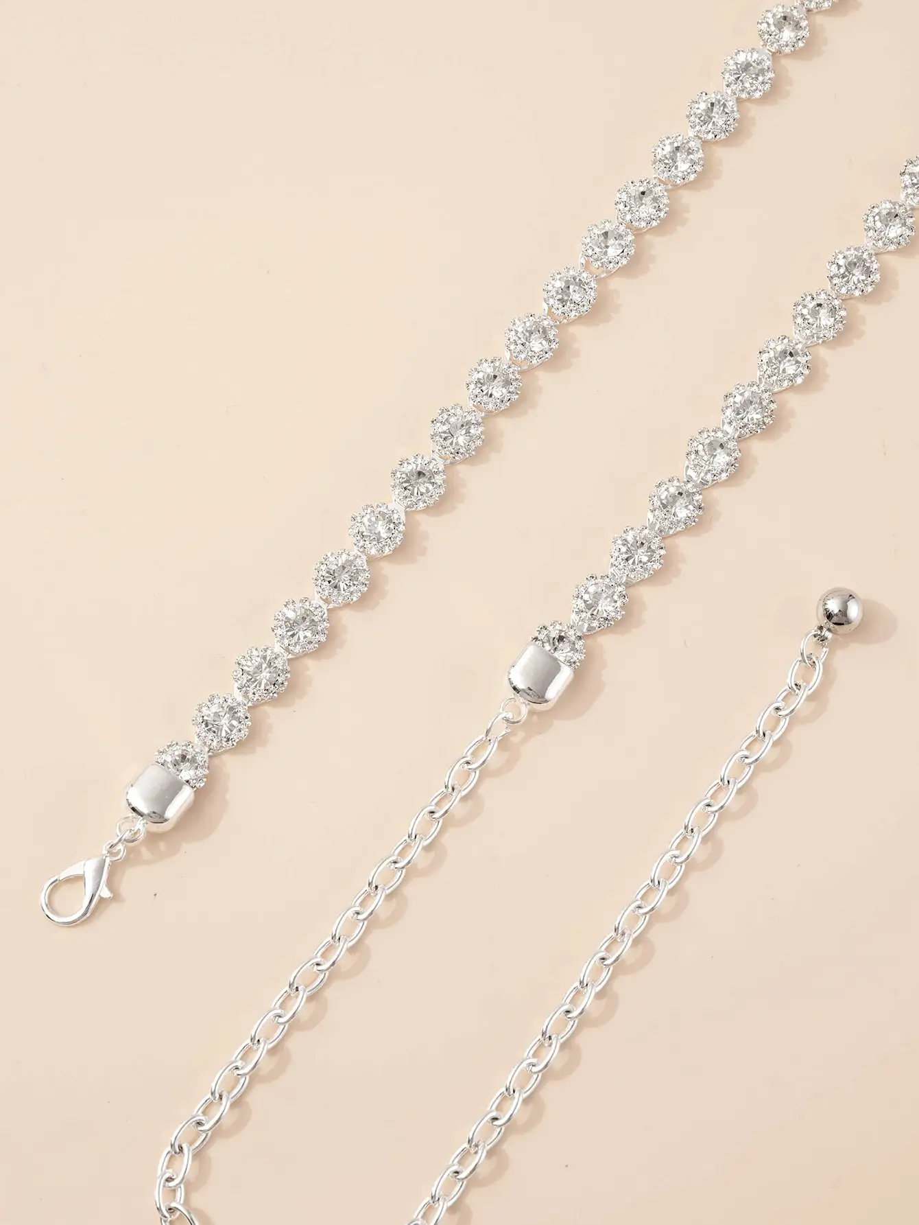 Kettengürtel mit Strass-Dekor