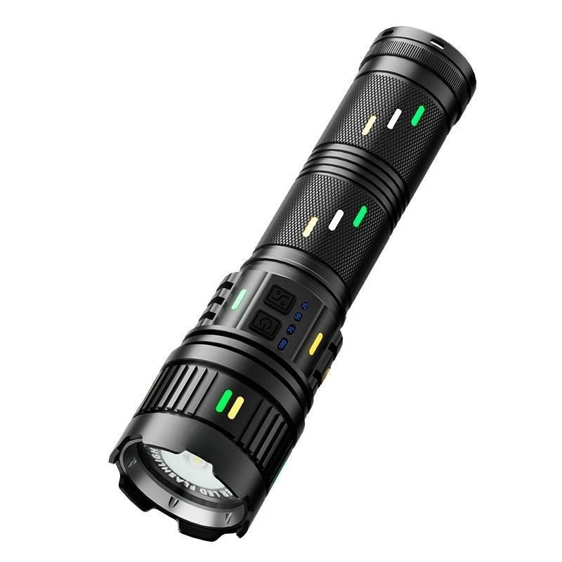 

Flashlight, strong light, multi-function, long battery life, outdoor strong light laser cannon, bright high lumen flashlight