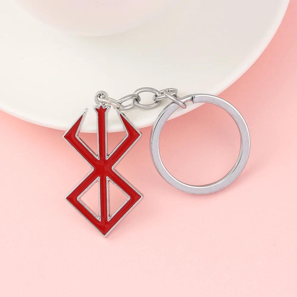 Game Logo Keychain Sword Wind Legends Warrior Sword Metal Keyrings For Men Key Women Bag Accessories