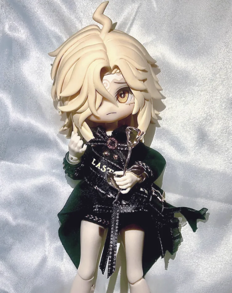 

COME4FREE Black Knight Baby Clothes OB11 Doll BJD Baby Clothes Doll Skirt Clothes only clothes no doll