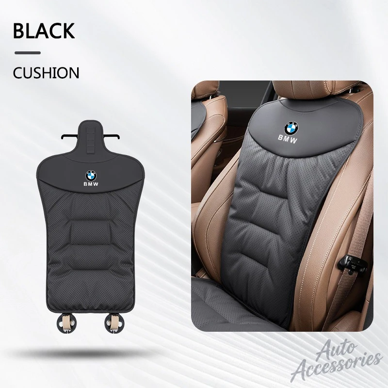 New Luxury Car Velour Cushion Breathable Seat Cushion Pads Cover BMW Accessories For BMW F30 E60 F20 E46 E90 F10 G60 X5 Sticker view 2