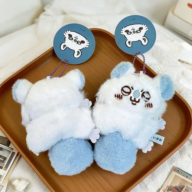 Creativi Plush Backpack Charm Cartoon Flying Squirrel Doll Keychain Cute Soft Stuffed Pendant Bag Accessory Christmas Gift