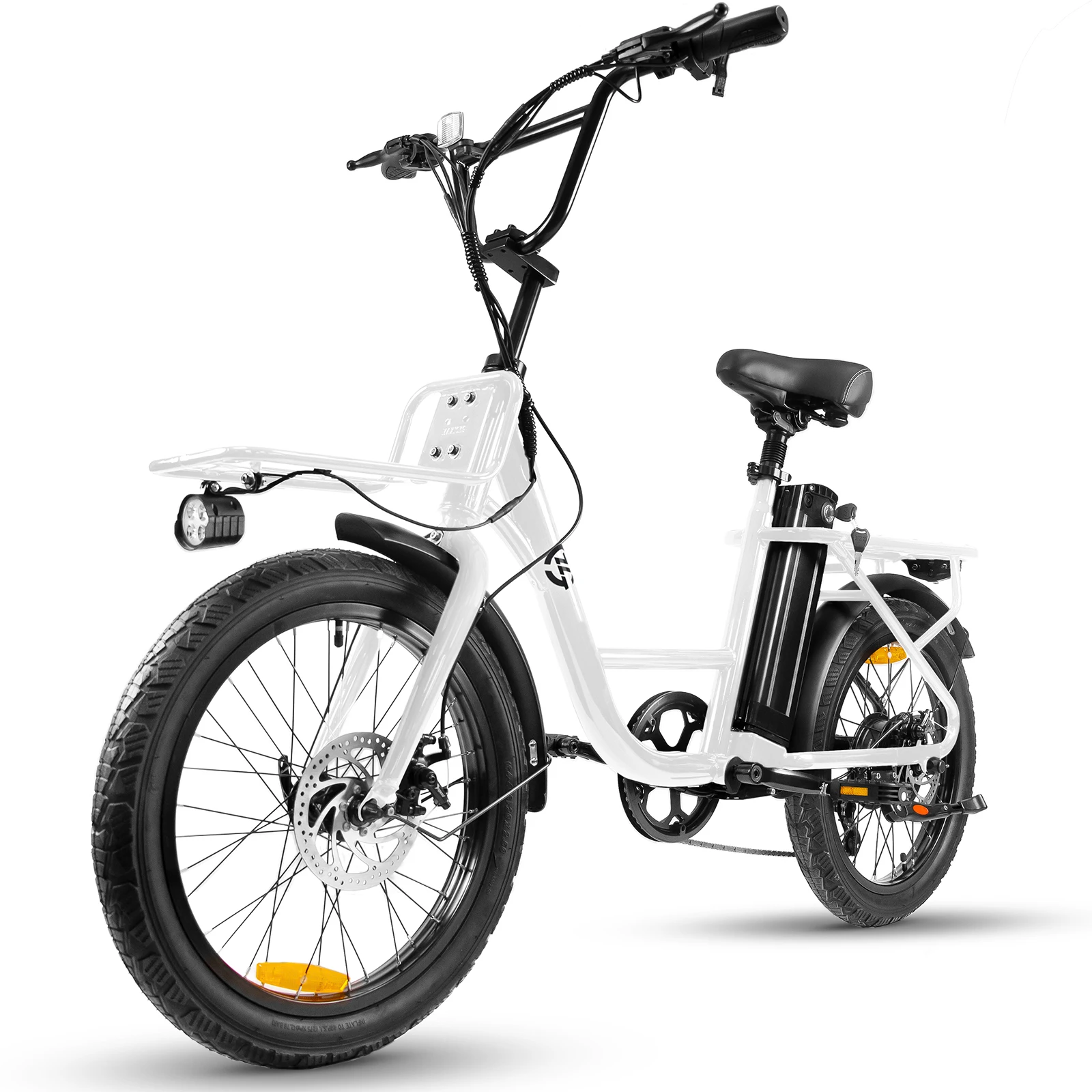 

Local Warehouse Shipping ZL 2028 Adult Electric Bike 20*4’’ Ride Steadily for Easy Shopping Riding and Load Light Cargo