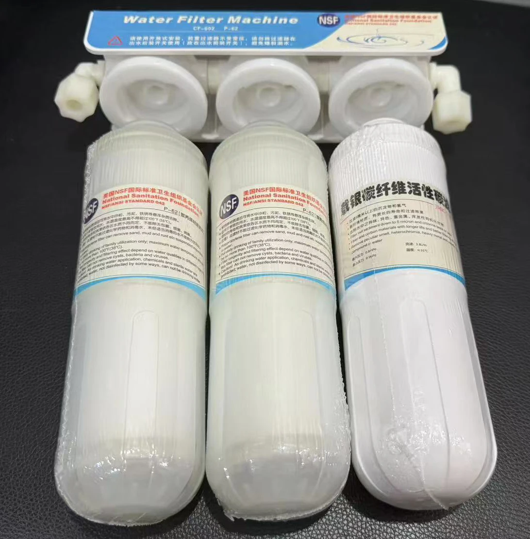 3เวทีPreกรองระบบที่มีมาตรฐานNSFมาตรฐานเพื่อปกป้องน้ำionizerและguarranteeดื่มของคุณ
