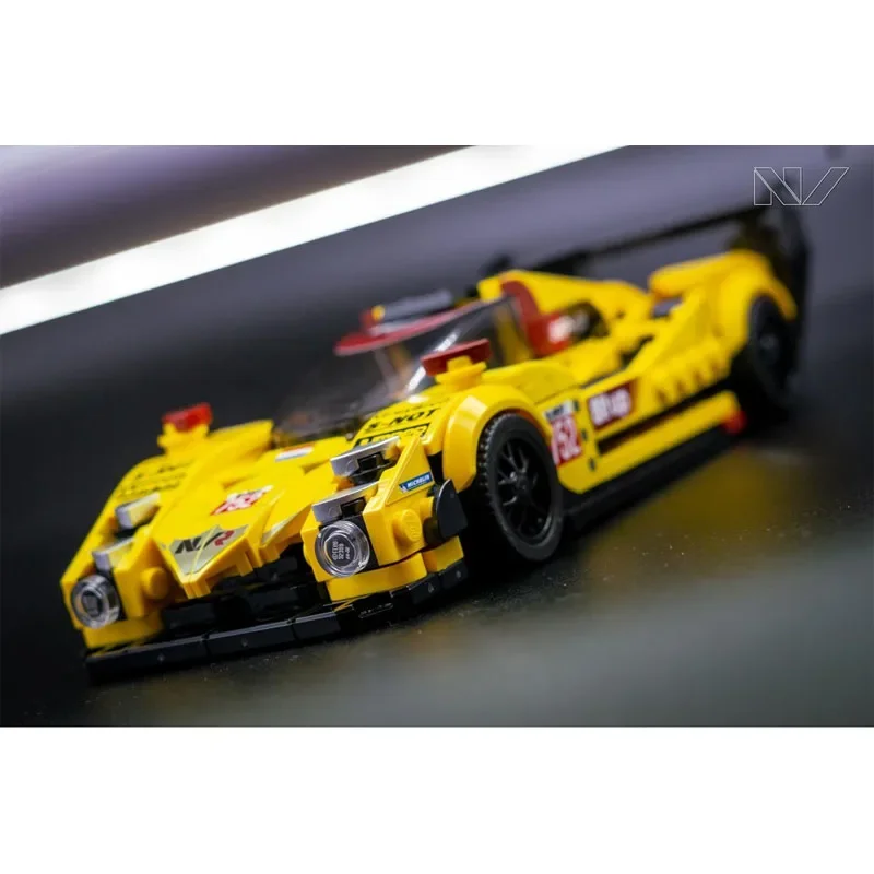 

MOC-121383NewNVR S&P-01Iconic Sports Car Racing Building Block Модель349 деталей MOC Креативный подарок для мальчиков Детская игрушка на день рождения.