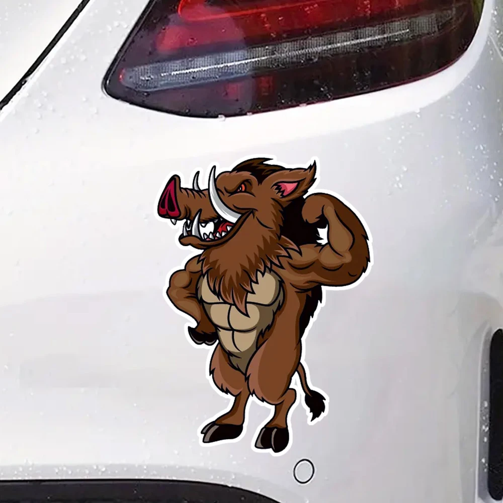 Hаклейка на авто Кабан Decals, Waterproof Vinyl Stickers for Car, Laptop,Trucks, Wall and Glass Surface