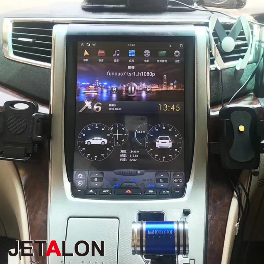 

12.1inch Android For TOYOTA Alphard 20 Series Vellfire 2010-2014 Car Radio Multimedia Player Navigation GPS Carplay Head Unit