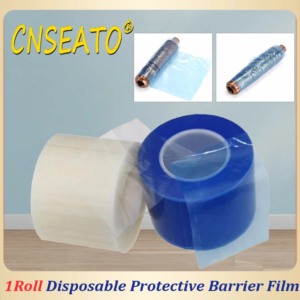 1200Pcs/roll Disposable Tattoo Barrier Film Dental Protective Film Barrier Protecting Waterproof Anti-Fouling Film 10x15cm