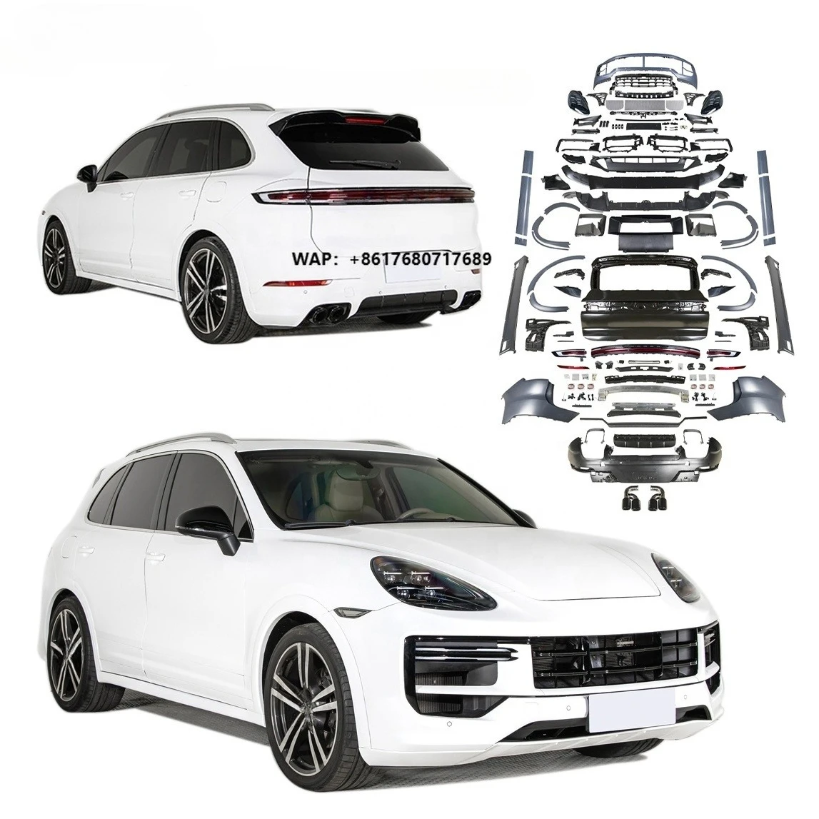 2025 New Design Facelift Refit Retrofit Old to New Body Kit for   958.1 2011 2012 2013 2014 Upgrade to 2024+ 9Y0.2
