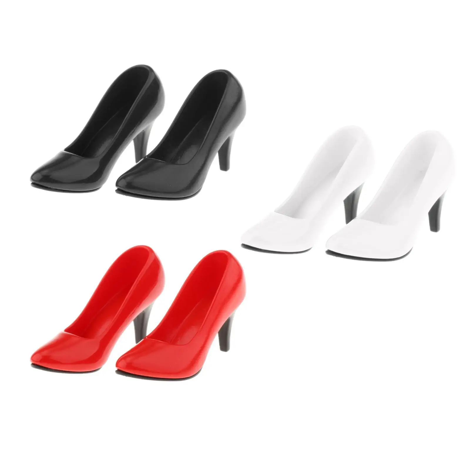 1:6 Classic High Heel Shoes Pump for 12inch OD Figures Body Dress-up Costume