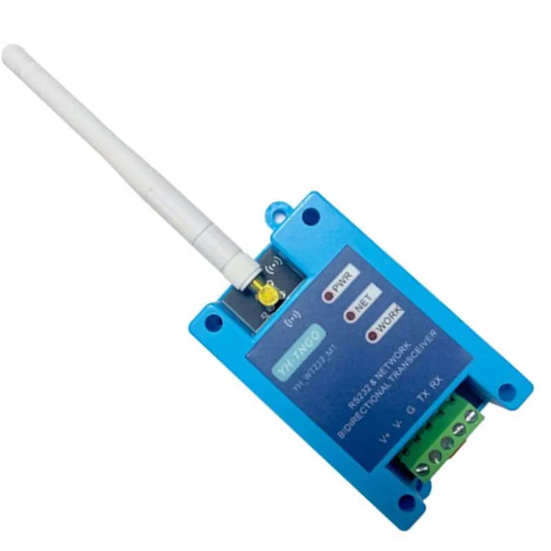 RS232 Over 2.4Ghz Wifi Serial Converter Module Web Management For HTTP F19E Serial Port Pass-Through Server