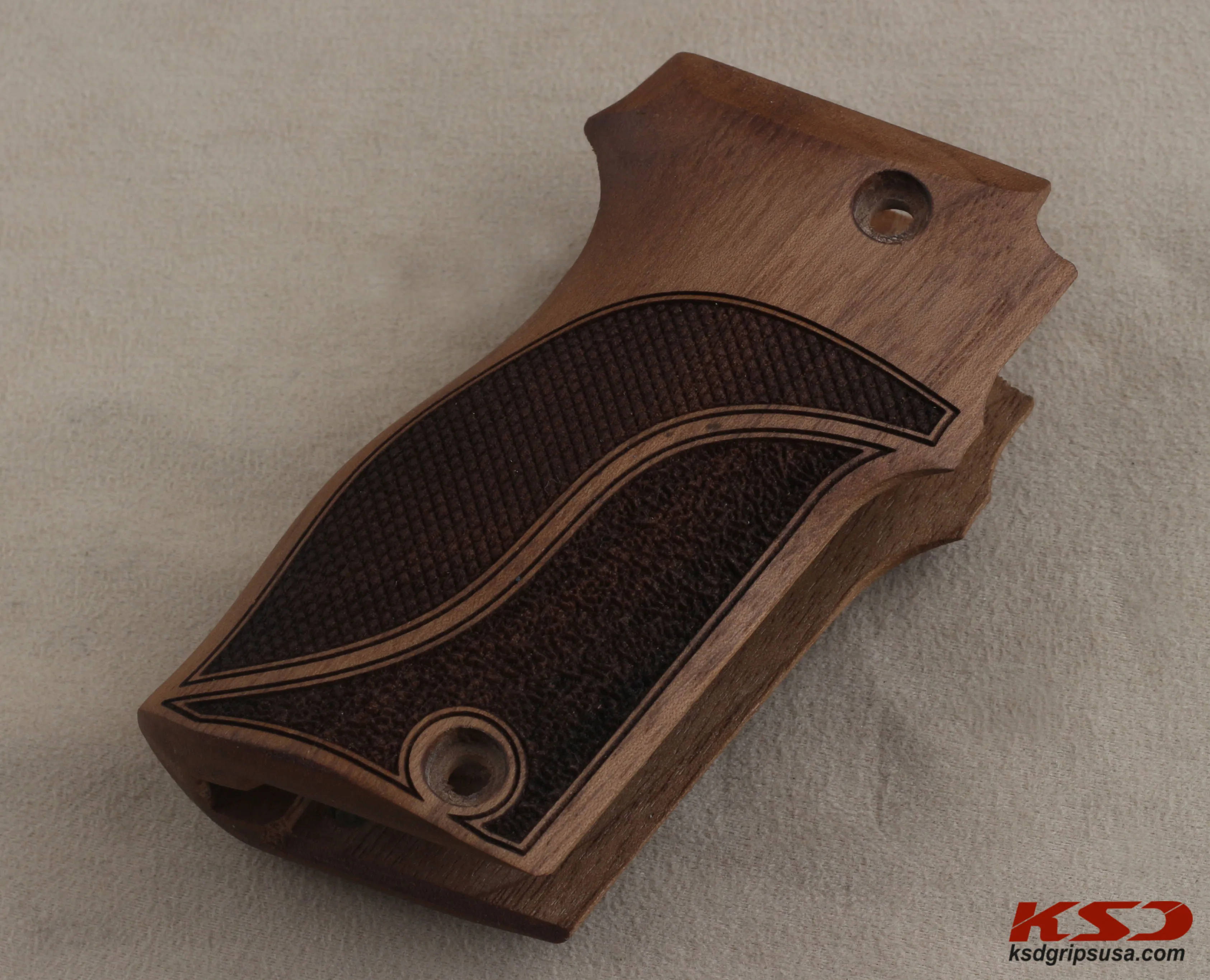 KSD Brand Unique BCF 66 (Outdoor French Onlusu) Compatible Walnut Grip