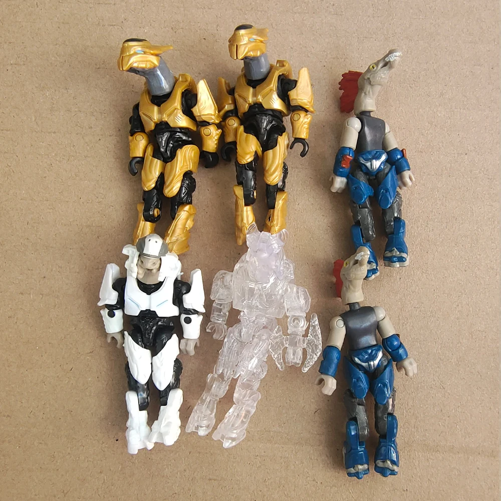 

6 pcs MEGA Action Figures Elite Member of Parliament, Master Sergeant Half-mouthed Kamikaze Building block toys