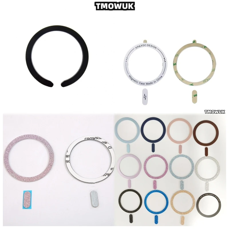 

For Vivo Y20 Y20i Y33s Y27 Y72 Y73 74 75 76 77 S 5G Magnetic Metal Plate Ring, Boost Charging Efficiency.