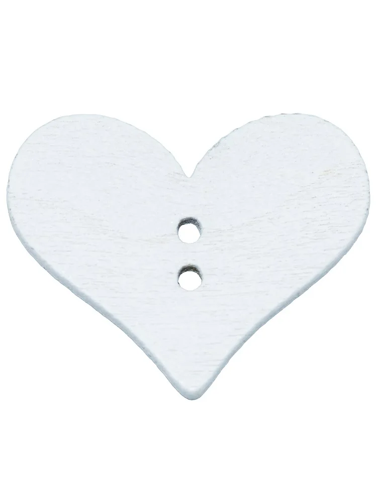 Bottoni in legno fatti a mano con cuore grande amore, Scrapbooking cucito per matrimonio, toppe a 2 fori, bottone in legno, 20 pezzi, 30 pezzi, 50