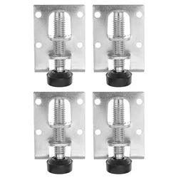 Armario con patas ajustables, patas niveladoras para muebles, banco de pies, silla, gabinete de acero de carga, 4 Uds.