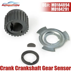 Full Set Crank Crankshaft Gear Sensor Blade and Spacer For Mitsubishi Galant Eclipse Montero Sport MD184894 MD184291 MD309036