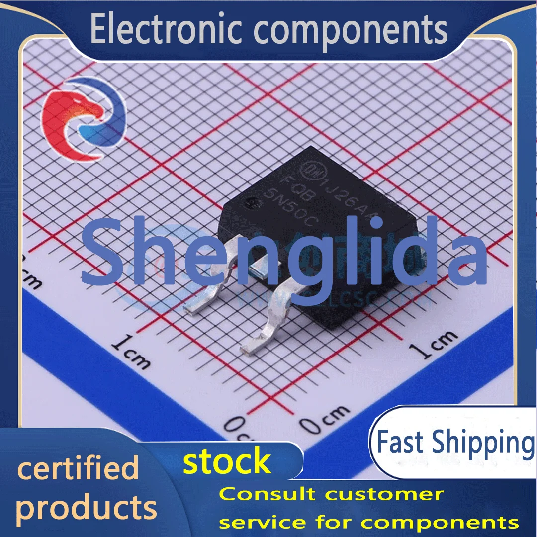 

FQB5N50CTM package TO-263-3 field-effect transistor (MOSFET) brand new off the shelf 1PCS