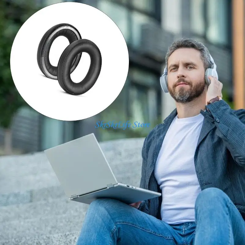 

E65E Sheepskin Earmuff for HD620S HD400Pro HD560S Headphones Soft Sponges Earpads Case Cover Ear Pads Earphone Cushions