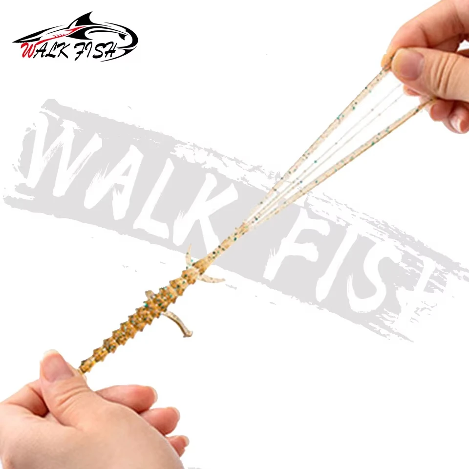 Walk Fish Crazy Flapper Señuelos blandos TPR para lubina - imagen 2