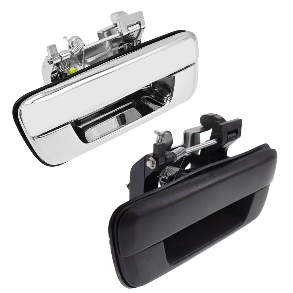 

Хромированная/черная ручка задней двери автомобиля с отверстием для GMC Canyon 2004-2012 GM3562MTGK GAH010016