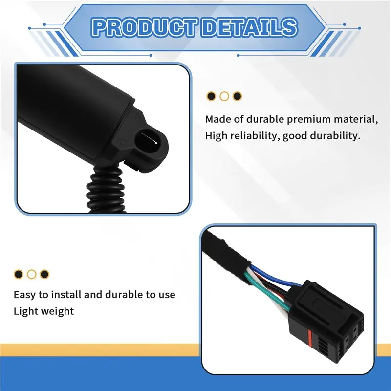 BB Tailgate Lift Support Electric Left/Right 12G827851A 12G827851B For VW ID. 6 Skoda Seat