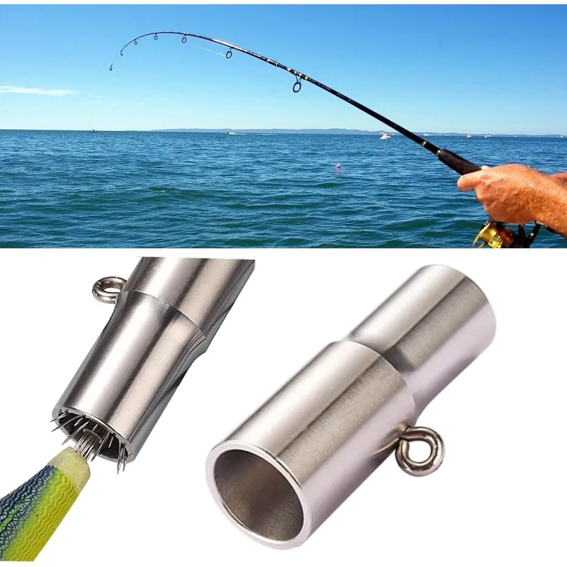 Squid Hook Correction Tool Stainless Steel Squid Hook Repair Hook Straightening Tool Portable Fishing Squid Bait Hook