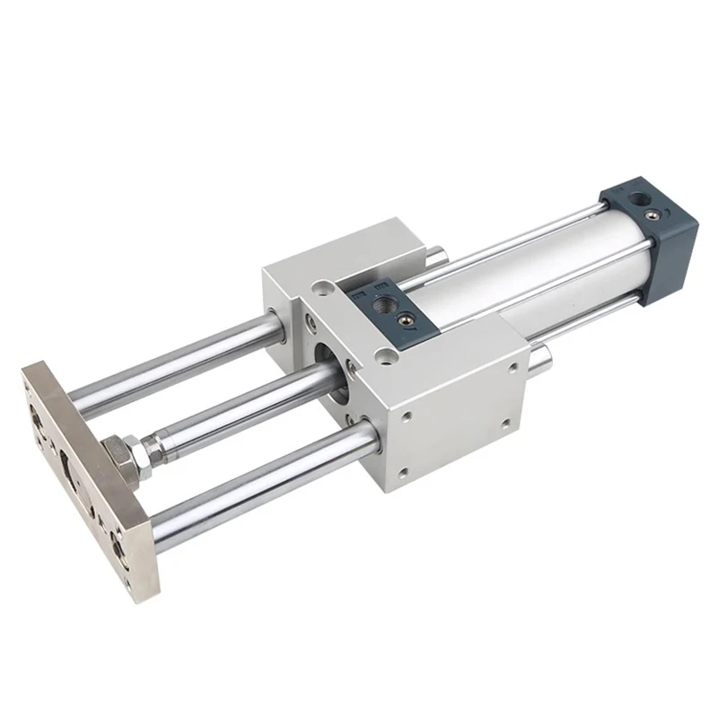 SC32 40 50 63 80 100 Dedicated Cylinder Guide Bracket Pneumatic Post Long Stroke Large Bore Adjustable  Guide Rod