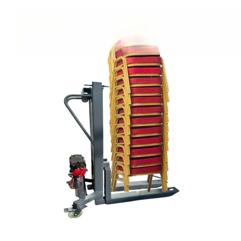 High Quality Mini Manual Reach Stacker Forklift Electric Stacker