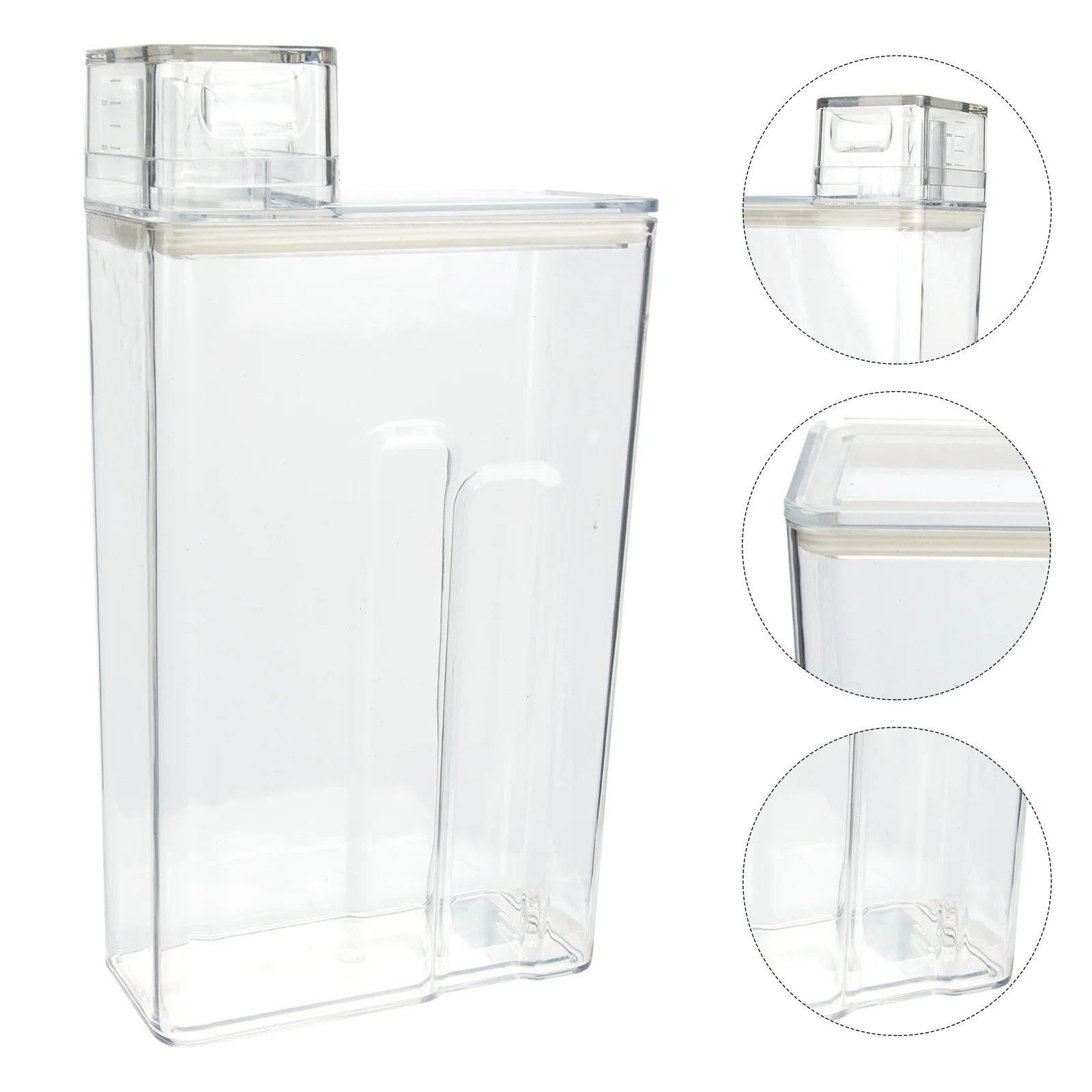 

Laundry Detergent Storage Box Transparent Sub Bottle Lotion Bottles Refillable Holder Large Capacity Liquid Kettle